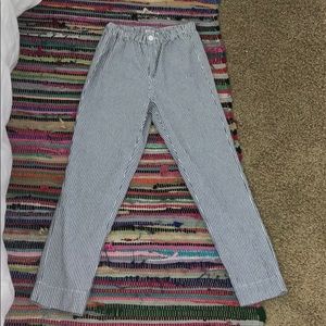 Brandy Melville John Galt striped pants!